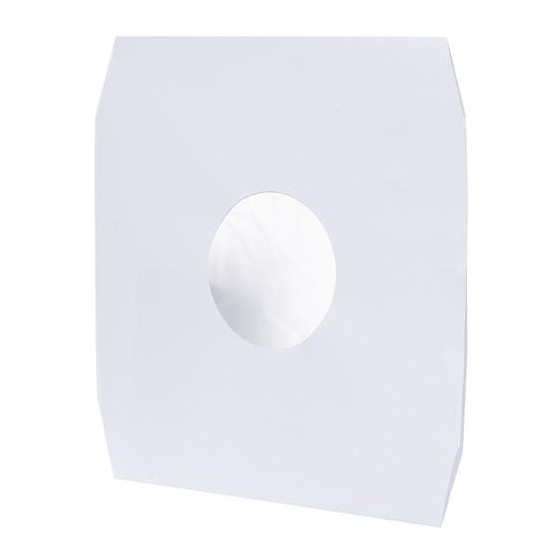12" (papír + fólie) 1 KS Vnitřní polylined obal na desky - Bílá