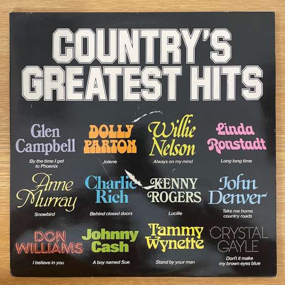 2LP - Various – Country's...