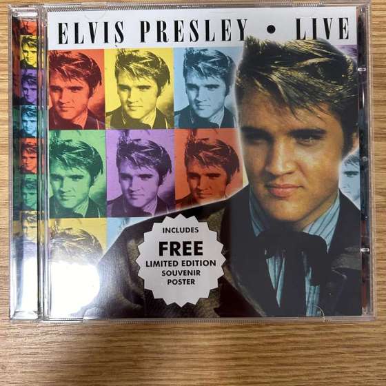 CD-Elvis Presley – Live