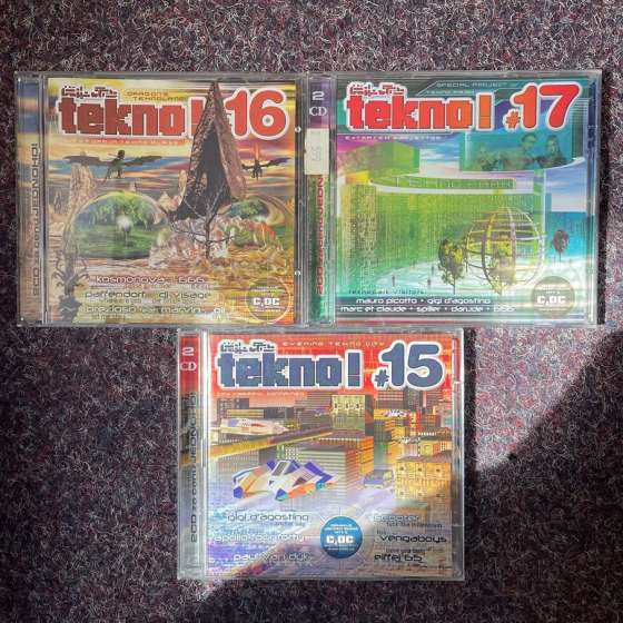 CD - 3x– Tekno! 15, 16, 17